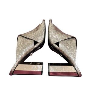 Elegant TOP SHOP Silver Women's Shoes